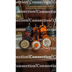 Bell System Western Electric GTE Lineman Butt Phone Rotary Line Tester Lot Of 3